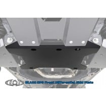 LoD Offroad Black Ops Front Differential Skid Plate for Ford Bronco (Bare Steel)