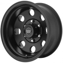 American Racing BAJA Wheel - 15"x8" - Bolt Pattern 5x5.5" - Backspacing 3.75" - Offset -19mm - Satin Black