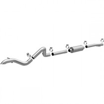 MagnaFlow Rock Crawler High-Clearance 2.5" Performance Exhaust System, Single Outlet - Stainless Steel