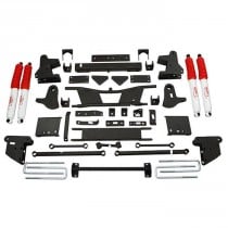 Tuff Country 5.5" EZ-Ride Suspension Lift Kit with Axle Flip Kit and SX6000 Hydro Shocks