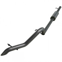 MBRP Off-Road Tail Pipe, Muffler before Axle, T409