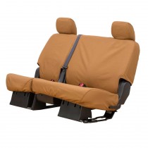 Covercraft SeatSaver Rear Bench Seat Cover, Polycotton - Tan