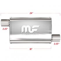 Magnaflow Performance Stainless Steel Muffler - Satin Finish