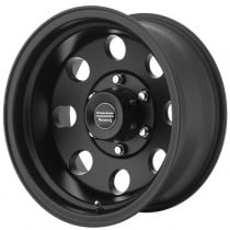 American Racing BAJA Wheel - 15"x7" - Bolt Pattern 5x4.5" - Backspacing 3.76" - Offset -6mm - Satin Black