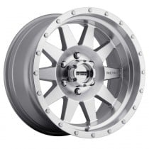 Method Race Wheels MR301 The Standard, 17x9", -12mm Offset, 5x5.5", 108mm Centerbore, Machined/Clear Coat