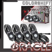 ORACLE Bluetooth + RF ColorSHIFT Underbody Rock Light Kit (4-Pack)