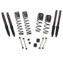 Skyjacker 2-2.5” Dual Rate Long Travel Lift Kit with Black MAX Shocks (Non-Rubicon Only)