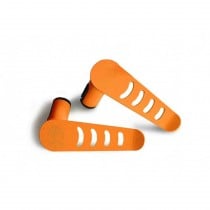 Steinjager JL Foot Rest Kit, Fluorescent Orange - Pair