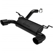 MagnaFlow MF Series 2.5" Performance Axle-Back Exhaust System, Dual Outlet - Stainless Steel with Black Coating
