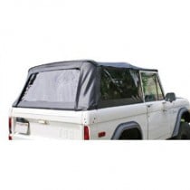 Rampage Complete Soft Top Kit with Frame, Hardware & Tinted Windows Black