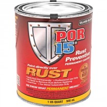 POR-15 Rust Preventive Coating, 1 Quart - Gloss Black