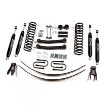 Zone Offroad 4.5" Suspension Lift Kit with Nitro Shocks and Rear Add-A-Leaf Springs