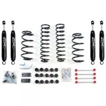 Zone Offroad 4.25" Combo Suspension Lift Kit with Nitro Shocks and Front Sway Bar Links