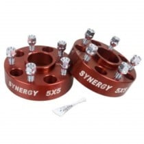 Synergy Manufacturing 1.75" Hub Centric Wheel Spacer, 5x5" Bolt Pattern, M14 x 1.50 Stud Size - Pair