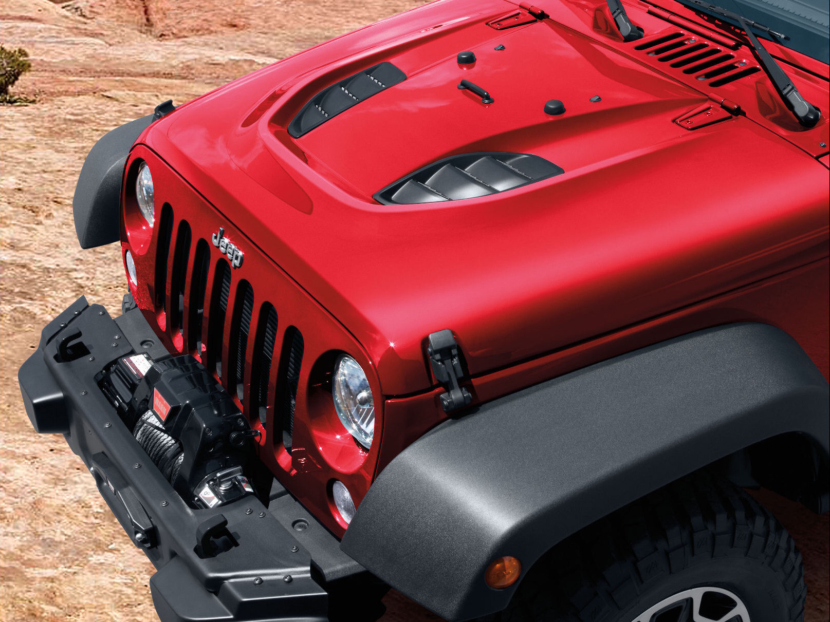 MOPAR Rubicon 10th Anniversary Power Dome Hood Kit | Best Prices & Reviews  at Morris 4x4