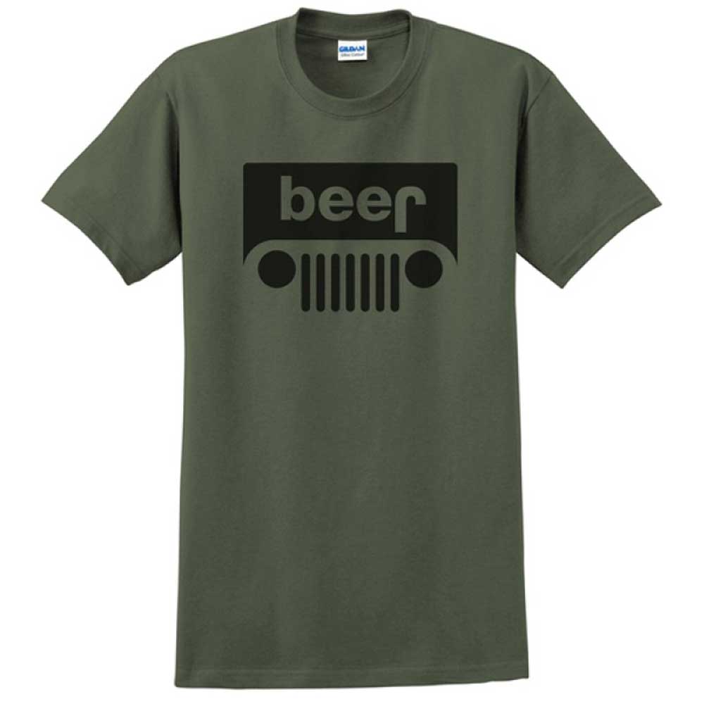 beer jeep logo men s t shirt green 3xlarge best prices reviews at morris 4x4 beer jeep logo men s t shirt green 3xlarge