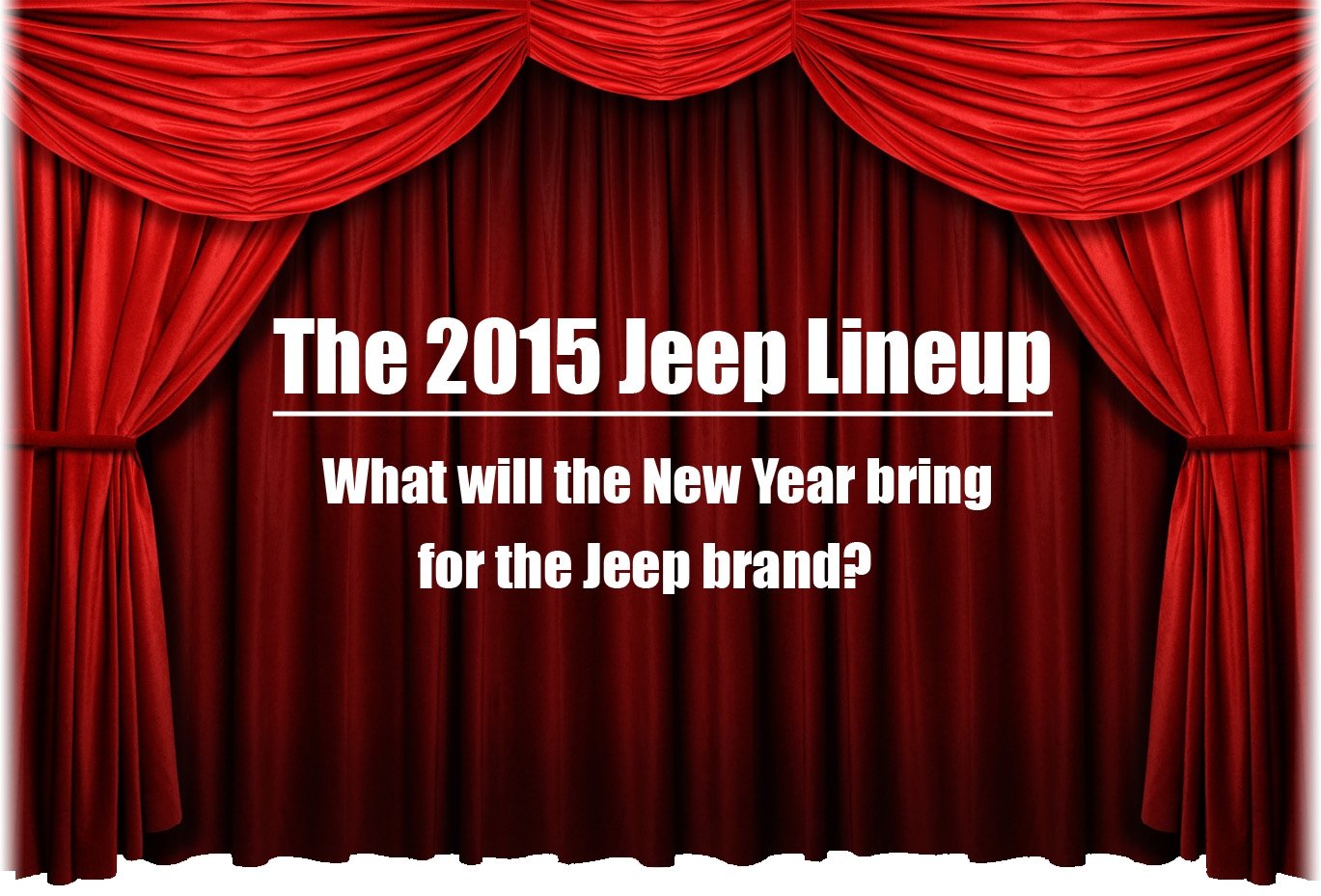 2015 Jeep Lineup
