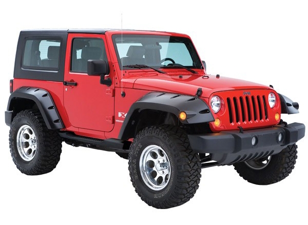 Jeep Wrangler JK red