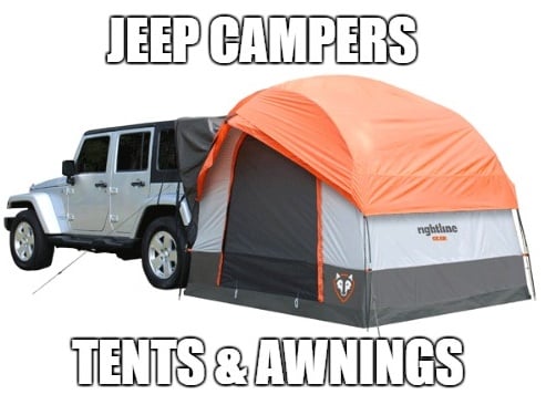 Jeep Tent Options, Campers & Awnings | In4x4mation Center