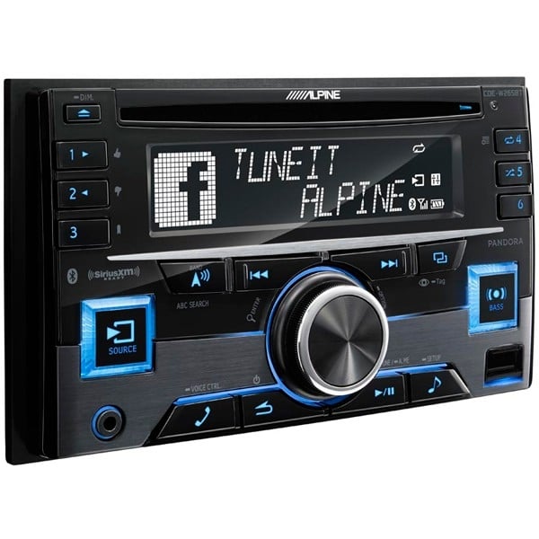 Jeep Dash Stereo from Alpine