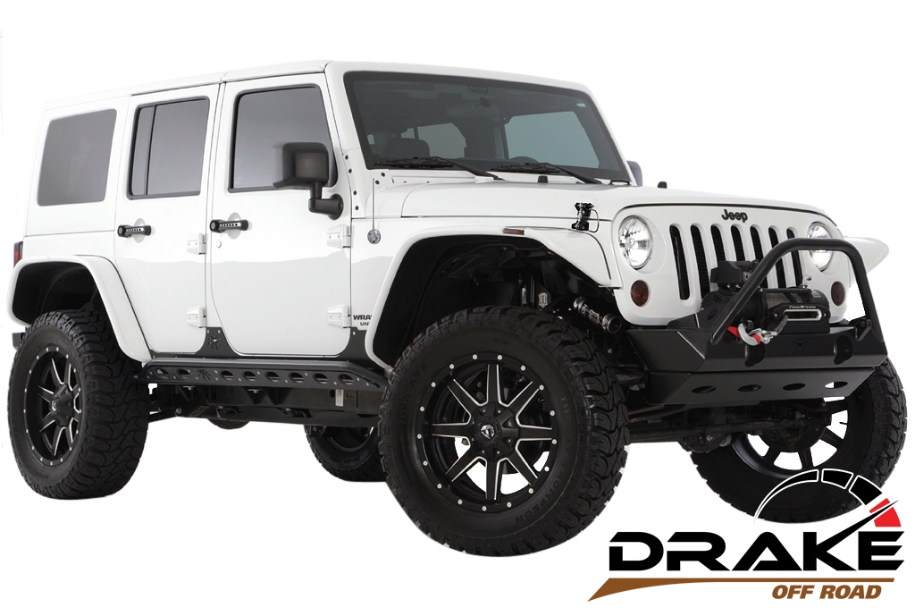 Drake Offroad Jeep Accessories On Jeep Wrangler