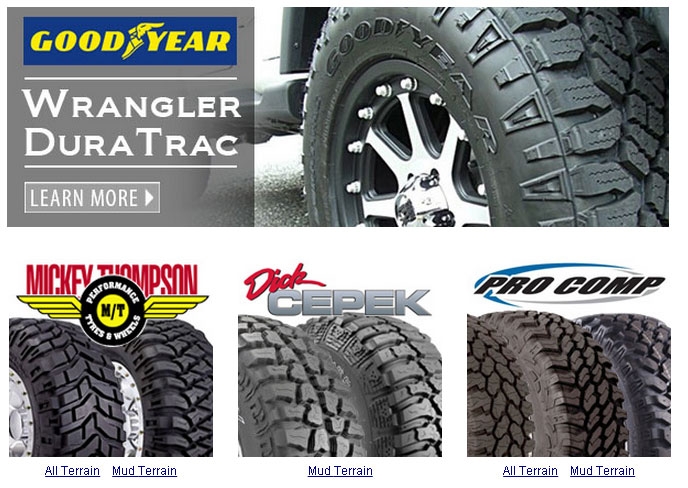 off road tires for jeeps