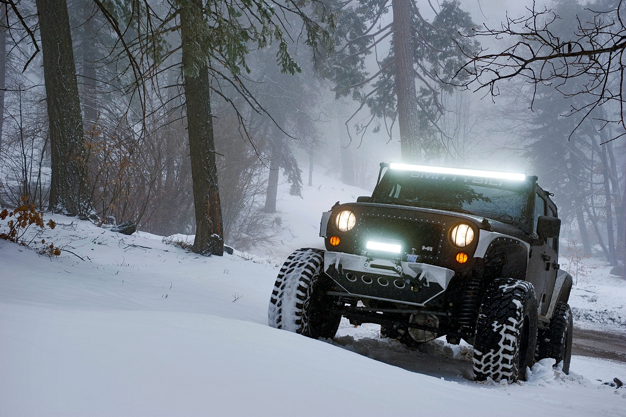 jeep snow lights