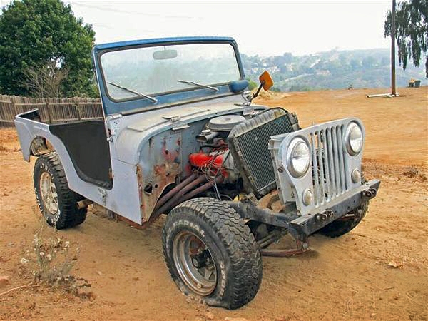 rusty jeep parts