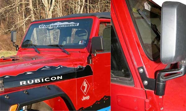 jeep jk mirror relocation brackets