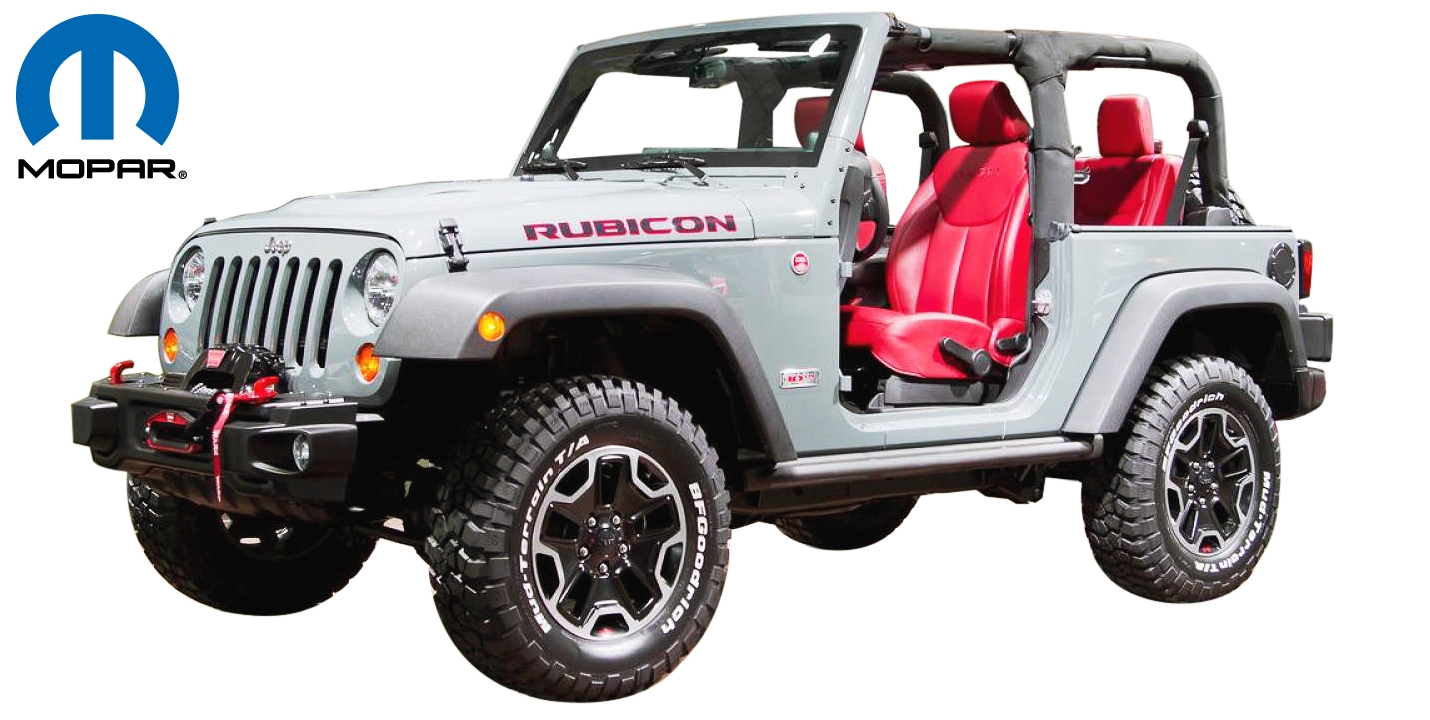 MOPAR Accessories On Jeep Rubicon
