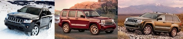 jeep unibody vehicles