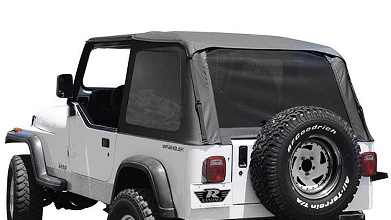 Soft top on a Jeep YJ